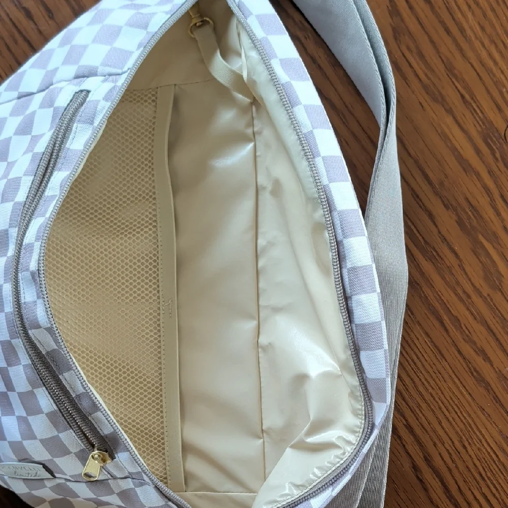 Canvelle Checker Oversize Fanny - Picture 3 of 3
